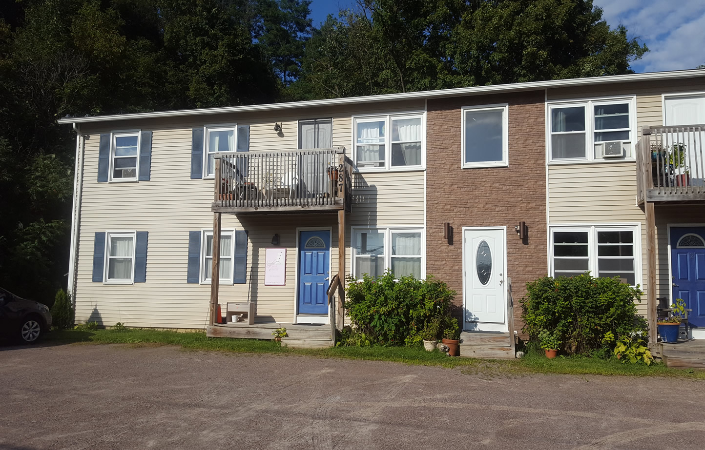Apartment front view